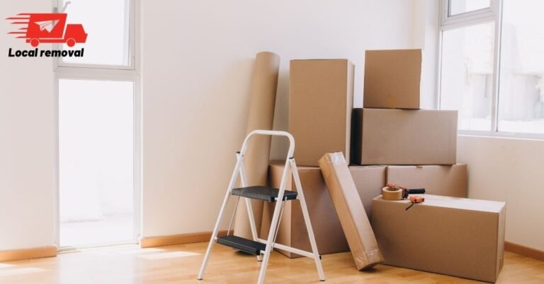 How Much Does Office Relocation Cost in Perth? 9 Removalist handing invoice to Perth business owner during commercial office move